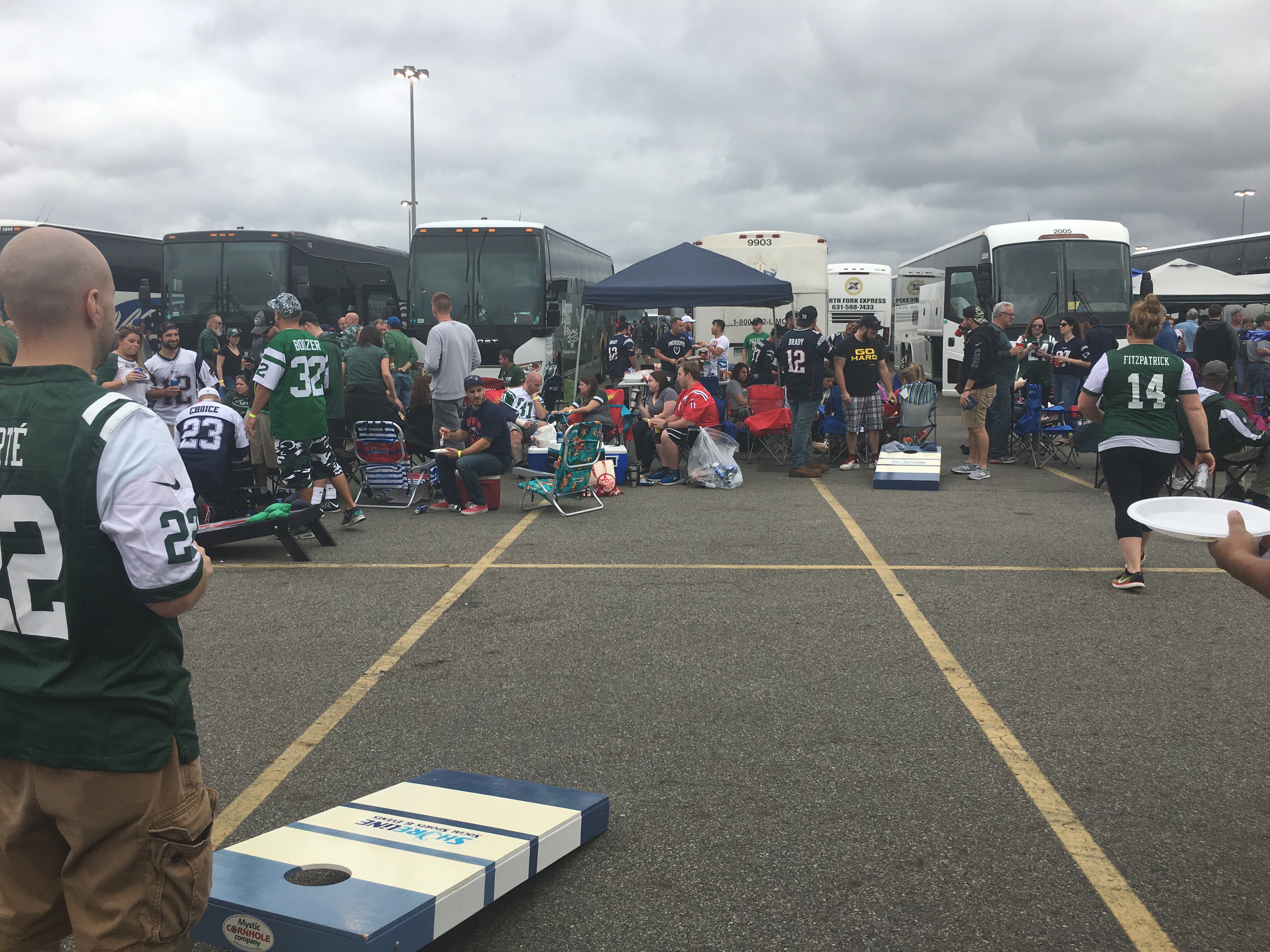 Shoreline Social Sports & Events: Patriots vs Jets at Met Life Stadium